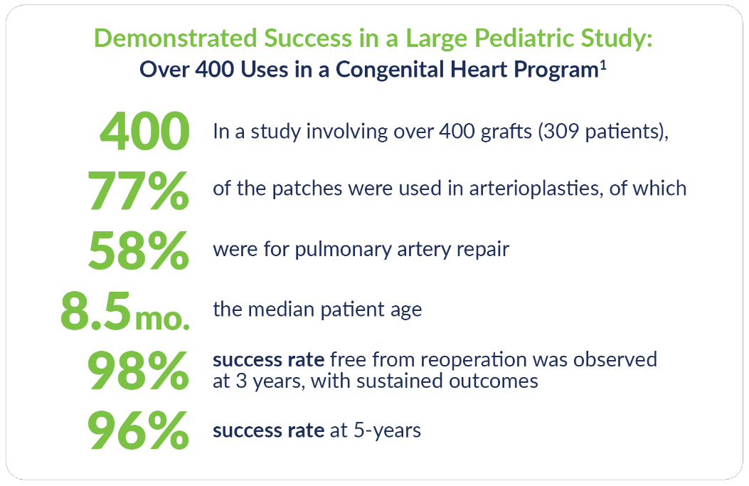 Vascularized native pericardium shown in the remodeled tissue
